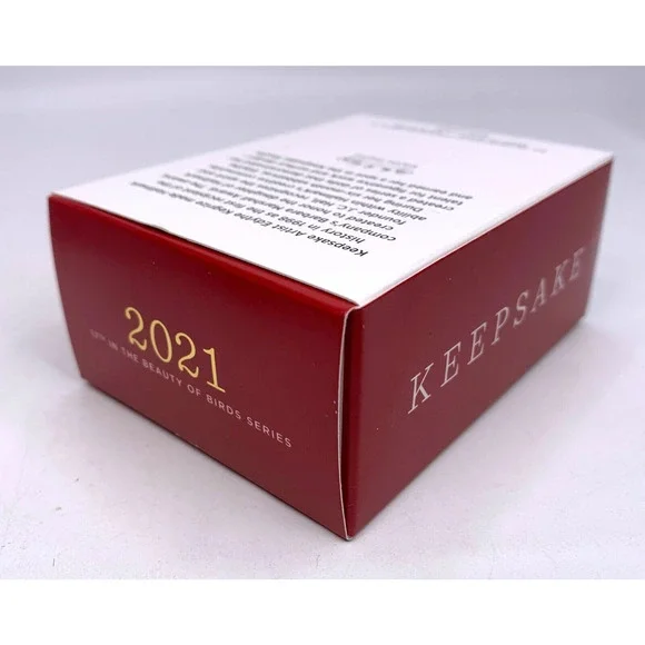 Hallmark Keepsake EVENING GROSBEAK 2021 Ornament #17 The Beauty of Birds Series - Picture 4 of 7